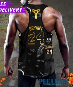 Kobe Bryant x Los Angeles Lakers YBack Muscle Tank Top PLU 73