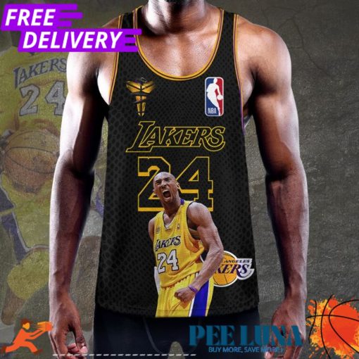 Kobe Bryant x Los Angeles Lakers Y-Back Muscle Tank Top – PLU 83