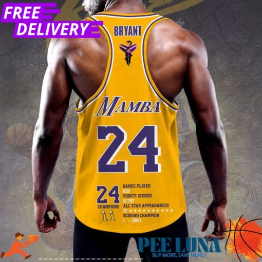 Kobe Bryant x Los Angeles Lakers Y-Back Muscle Tank Top – PLU 84