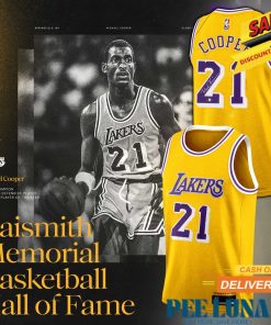 LALakers Michael Cooper Limited Edition Jersey With Signature