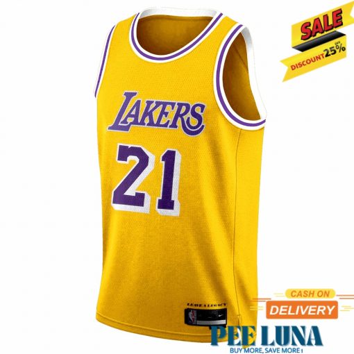 LALakers Michael Cooper Limited Edition Jersey With Signature