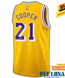 LALakers Michael Cooper Limited Edition Jersey With Signature