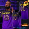 Los Angeles Lakers Nike Icon Edition Swingman Jersey Lebron James Unisex