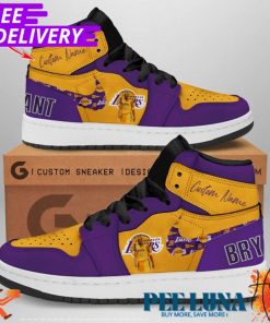 Personalized Kobe Bryant AJ 1 Sneaker – PLU 119