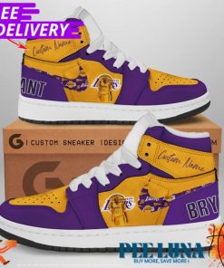 Personalized Kobe Bryant AJ 1 Sneaker – PLU 119