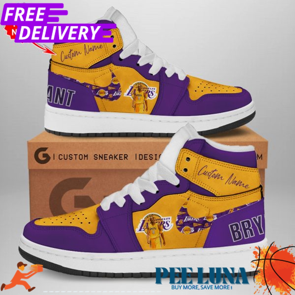 Personalized Kobe Bryant AJ 1 Sneaker – PLU 119