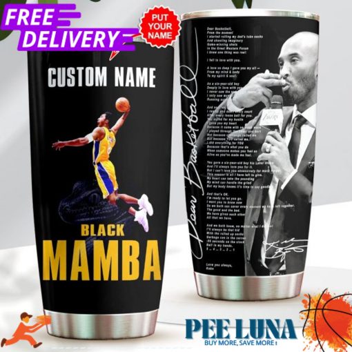 Personalized Kobe Bryant x Los Angeles Lakers Tumbler Cup – PLU 108