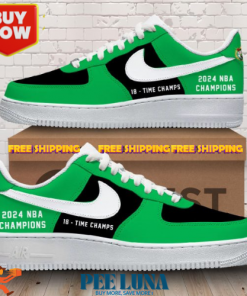 Boston Celtics Air Force 1 Sneaker – PLU 55