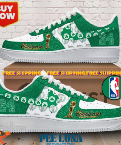 Boston Celtics Air Force 1 Sneaker – PLU 54