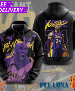 Kobe Bryant x Los Angeles Lakers 3D Apparel Hoodie – PLU 70