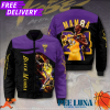 Kobe Bryant x Los Angeles Lakers 3D Bomber Jacket – PLU 103