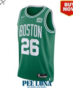 Xavier Tillman Kelly Green Boston Celtics Swingman Badge Player Jersey Signature Edition 2