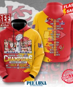 Kansas City Chiefs 3D Apparel Hoodie – PLU 175