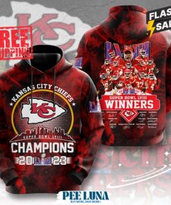 Kansas City Chiefs 3D Apparel Hoodie – PLU 183