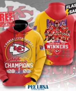 Kansas City Chiefs 3D Apparel Hoodie – PLU 189