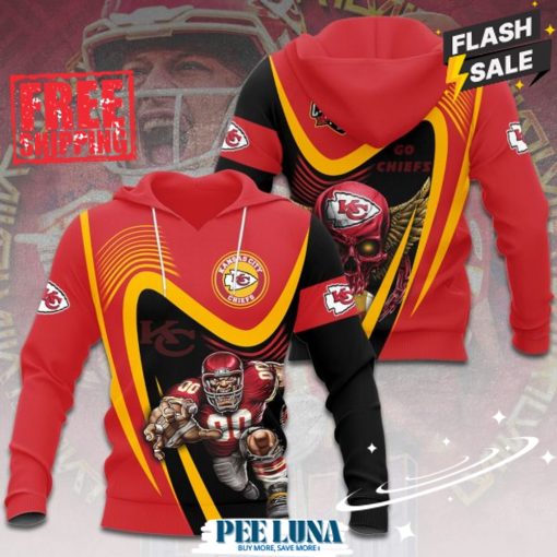 Kansas City Chiefs 3D Apparel Hoodie – PLU 199