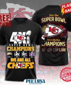 Kansas City Chiefs 3D Apparel T-Shirt PLU 172