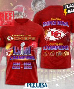 Kansas City Chiefs 3D Apparel T-Shirt PLU 186