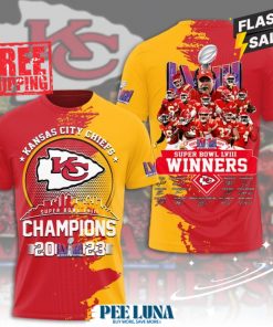 Kansas City Chiefs 3D Apparel T-Shirt PLU 188