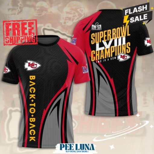 Kansas City Chiefs 3D Apparel T-Shirt PLU 190