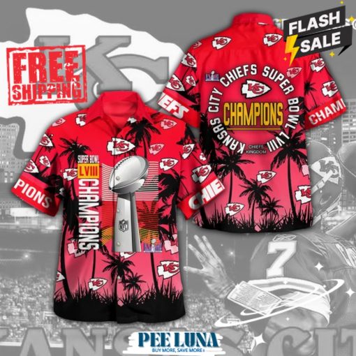 Kansas City Chiefs 3D Hawaii Shirt – PLU  231