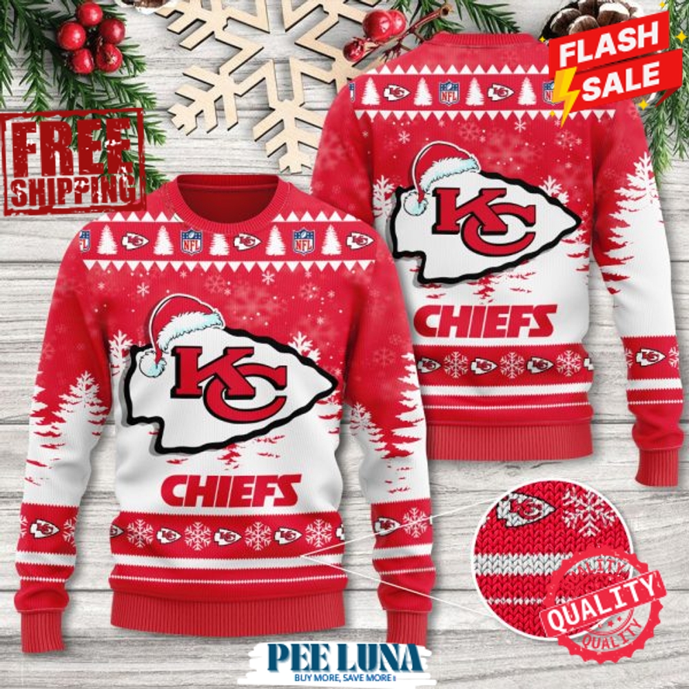 Kansas City Chiefs 3D Ugly Sweater PLU 155