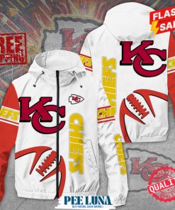 Kansas City Chiefs 3D Windbreaker Jacket – PLU 163