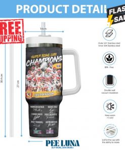 Kansas City Chiefs 40oz Stanley Tumbler PLU 202