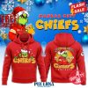 Kansas City Chiefs Team Offical Custom Red And White Bomber Jacket