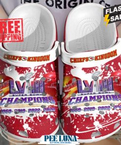 Kansas City Chiefs Custom Crocs  Red