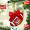 Kansas City Chiefs Custom Shape Clear 1-sided Acrylic Ornament – PLU 159