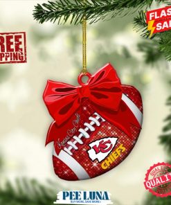 Kansas City Chiefs Custom Shape 2-sided Acrylic Ornament – PLU 160