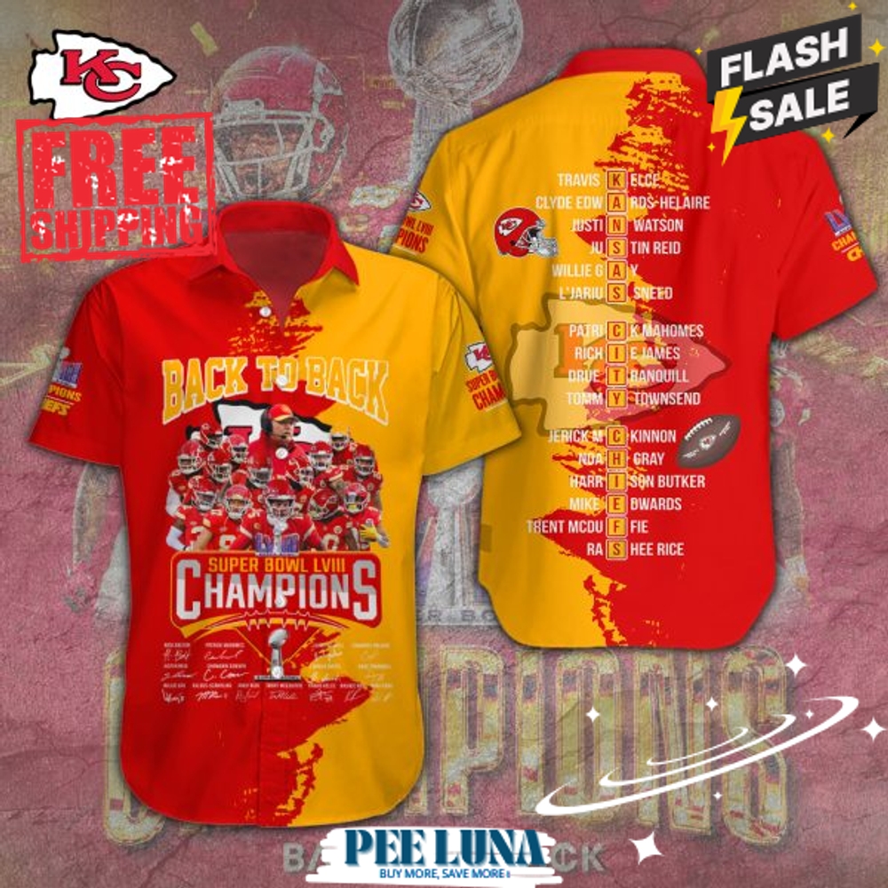 Kansas City Chiefs Short Sleeve Dress Shirt –  PLU  229