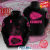 Kansas City Chiefs x Breast Cancer Awareness 3D Apparel T-Shirt PLU 166