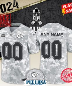 Men’s Nike Arctic Camo Kansas City Chiefs 2024 Salute to Service Club Fleece Pullover Jersey