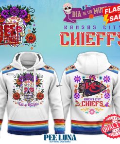 Men’s Nike Dia De Los Muertos Kansas City Chiefs 2024 Pullover Hoodie