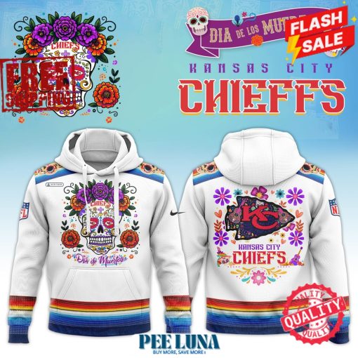 Men’s Nike Dia De Los Muertos Kansas City Chiefs 2024 Pullover Hoodie