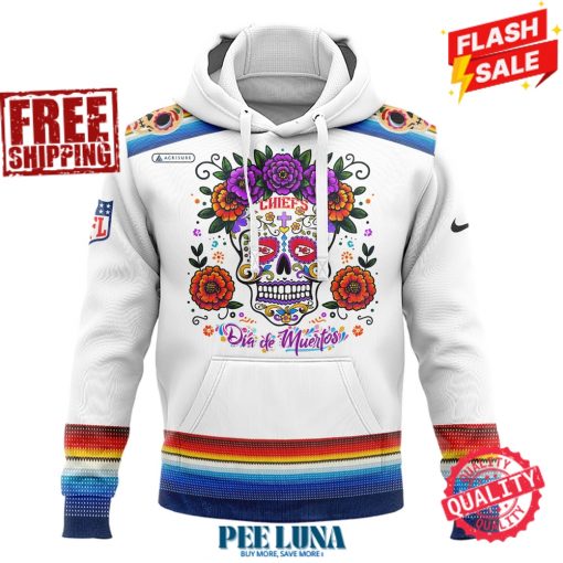 Men’s Nike Dia De Los Muertos Kansas City Chiefs 2024 Pullover Hoodie