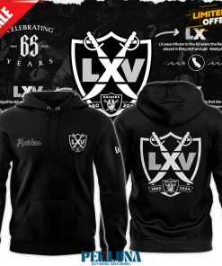 NEW ERA RAIDERS 65TH SEASON HOODIE