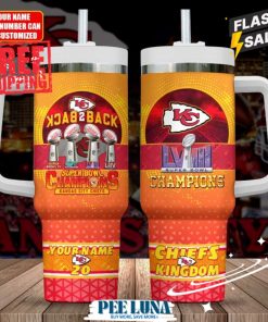 Personalized Kansas City Chiefs 40oz Stanley Tumbler – PLU  201