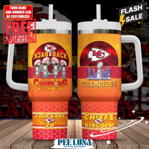 Personalized Kansas City Chiefs 40oz Stanley Tumbler – PLU  201