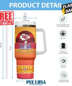 Personalized Kansas City Chiefs 40oz Stanley Tumbler PLU 201