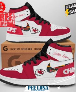 Personalized Kansas City Chiefs AJ 1 Sneaker