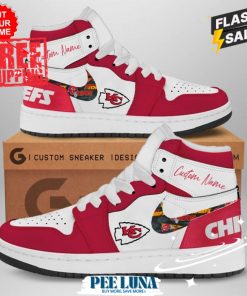 Personalized Kansas City Chiefs AJ 1 Sneaker