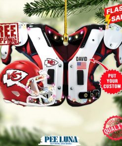 Personalized Kansas City Chiefs Custom Shape 1-sided Acrylic Ornament – PLU 158