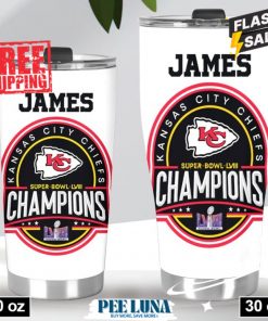 Personalized Kansas City Chiefs Tumbler Cup PLU 213