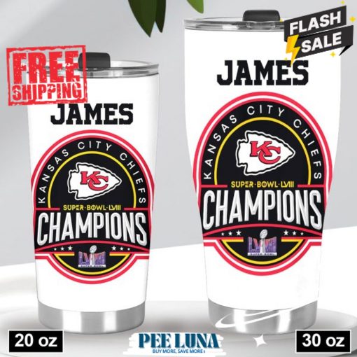 Personalized Kansas City Chiefs Tumbler Cup –  PLU  213