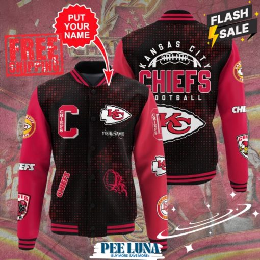 Personalized Kansas City Chiefs Varsity Jacket – PLU 238