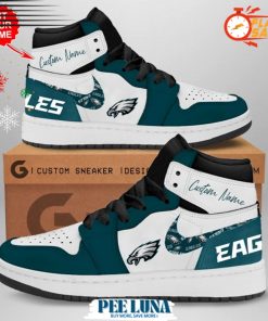 Personalized Philadelphia Eagles AJ 1 Sneaker – PLU 254