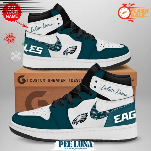 Personalized Philadelphia Eagles AJ 1 Sneaker – PLU 254